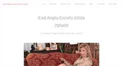 Desktop Screenshot of east-anglia-escorts.com